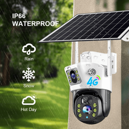 SOLAR 4G DUAL LENS CAMERA
